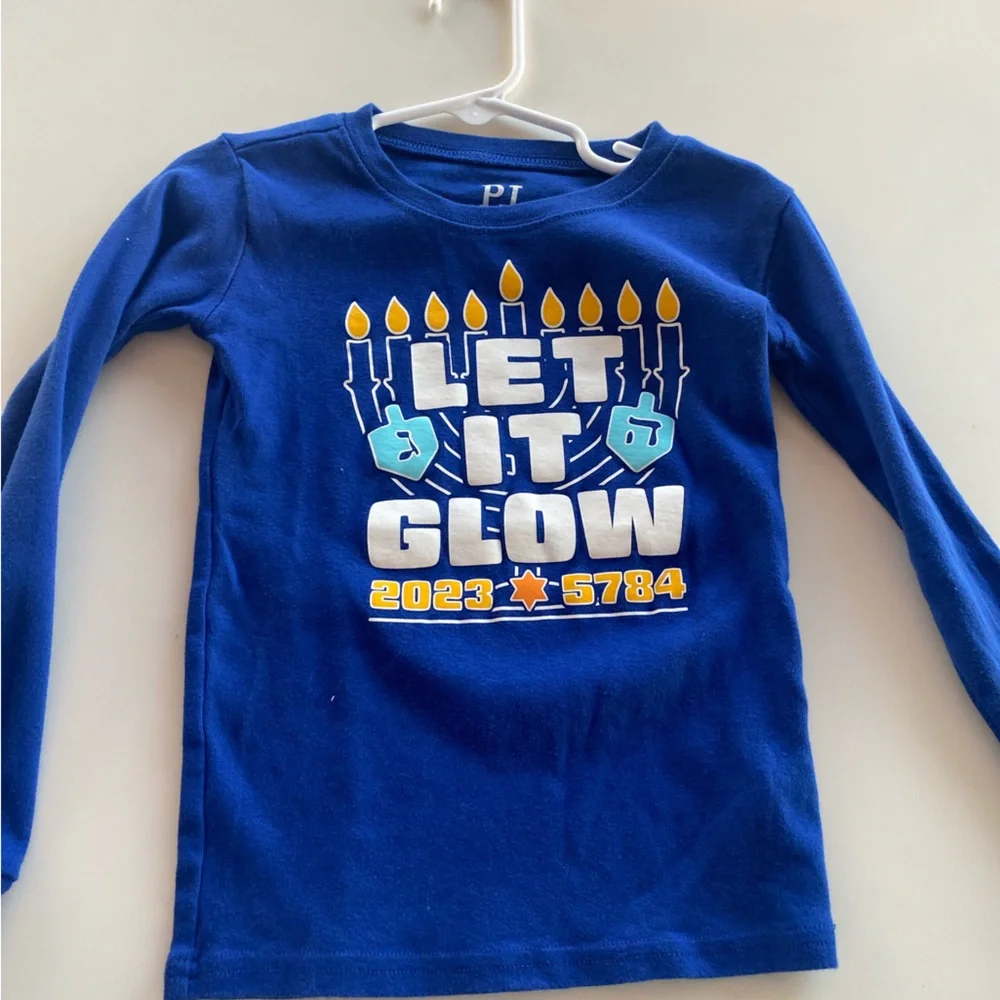 Hanukkah  Pajama Set Size 4T